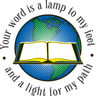 Open Bible Before Globe