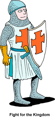 Knight with Shield