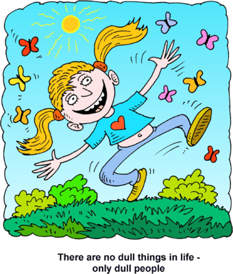 jump for joy girl cartoon