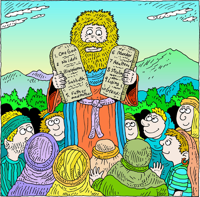 10 commandments clipart