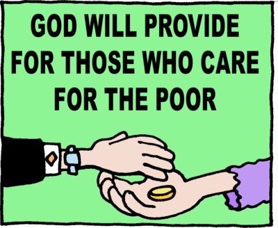 helping the poor and needy clipart