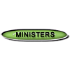 Green button with the word 'Ministers'