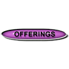Purple button with the word 'Offerings'
