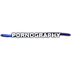 Blue button with the word 'Pornography'