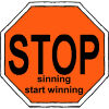 STOP sinning start winning