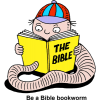Bookworm reading Bible