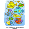 God made every fish in the world different