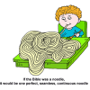 If the Bible was a noodle, it would be one perfect, seamless, continuous noodle