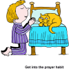 Get into the prayer habit