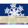Snow Flake - God Bless You