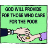 God will provide for those who care for the poor