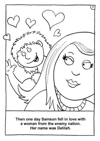 Sunday School Activity Sheet: Samson 11