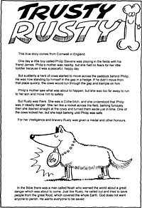 Print-Ready Handout: Trusty Rusty