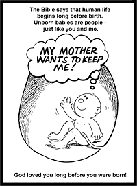 Print-Ready Handout: Unborn Babies
