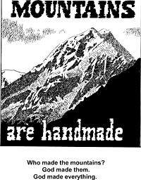 Print-Ready Handout: Mountains are handmade