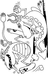 Print-Ready Handout: Monster Coloring Sheet