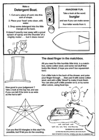 Print-Ready Handout: Boat and Tricks