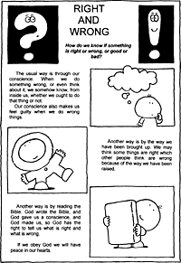 Print-Ready Handout: Right and wrong