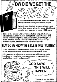 Print-Ready Handout: How did we get the Bible?