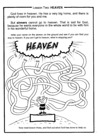 Print-Ready Handout: Lesson 2: HEAVEN