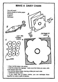 Print-Ready Handout: Make a Daisy Chain