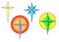 Print-Ready Handout: Stars - 03 - colored