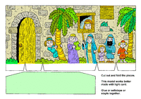 Print-Ready Handout: Bethlehem Entry Craft - background - color